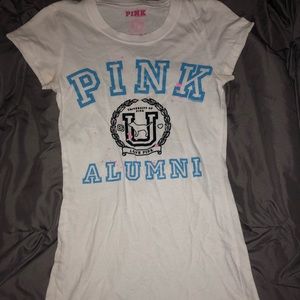 PINK short sleeve top, size S